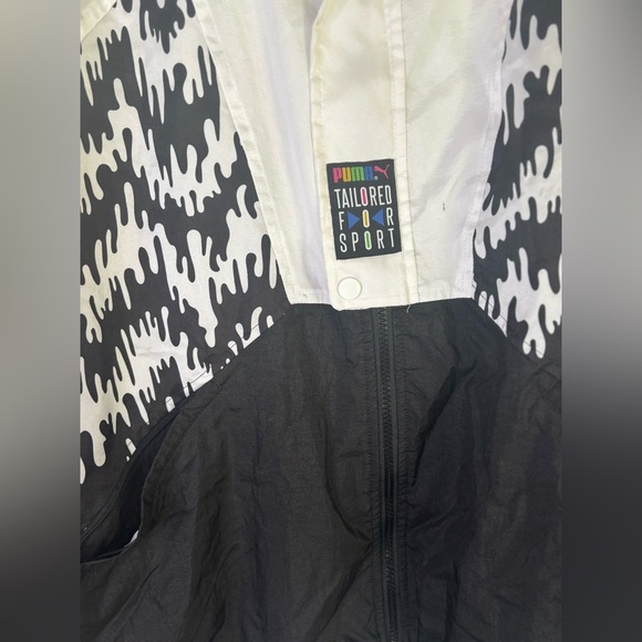 Puma TFS OG AOP Track Jacket Retro Sports Black - Picture 5 of 9